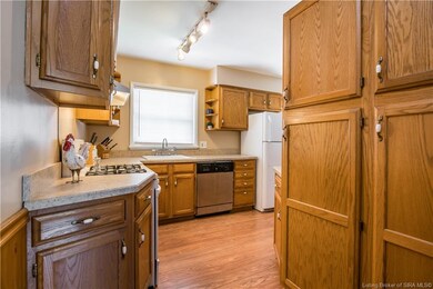 The Kitchen offers an abundance of cabinetry.  Eve