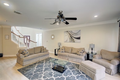 Living room with ample seating