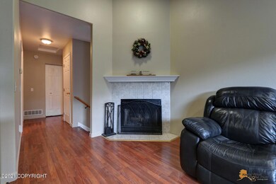 Wood Burning Fireplace
