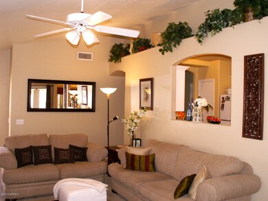 Vaulted ceilings w plant shelves