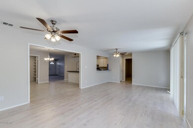 Great room looking back t front entry