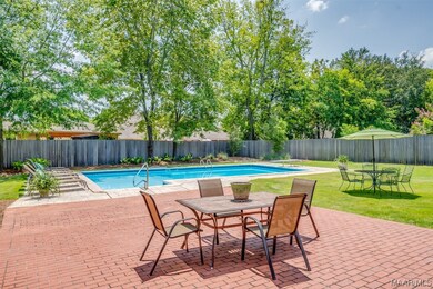 private backyard