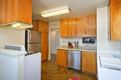 Stained concrete floors throughout