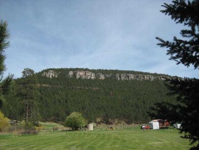 Steamboat Rock on the east side of Nemo