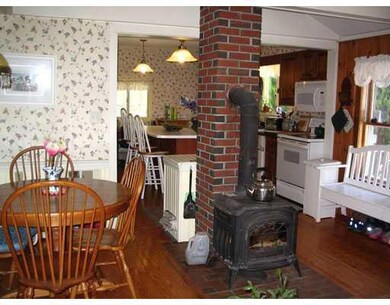 Kitchen. Fire up the wood stove on...