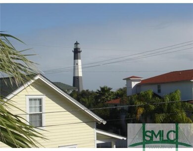 Exterior Front. The view of Tybee Lighthouse from 