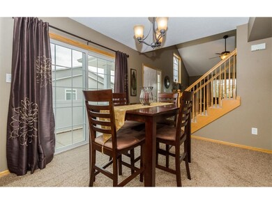 Addl view of dining area with sliders to patio and