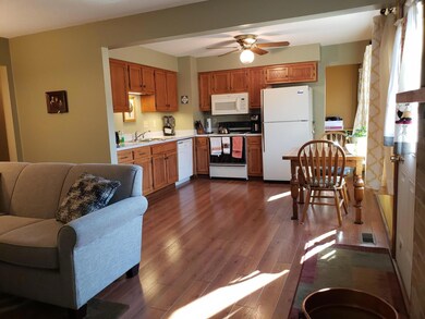 Large eat in kitchen