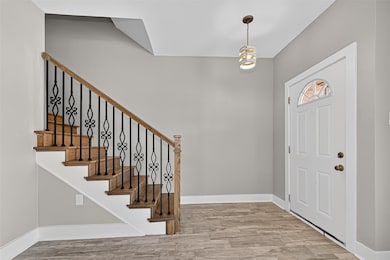 Updated stair railing