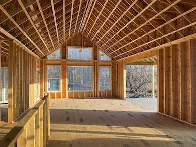 Living Room with Cathedral Ceiling