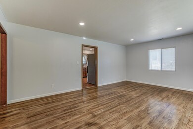 Newly refinished wood floors