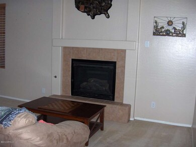 Gas Fireplace in Living Room
