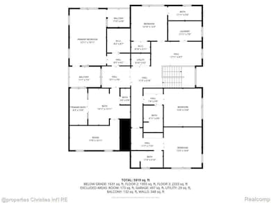 View of home floor plan