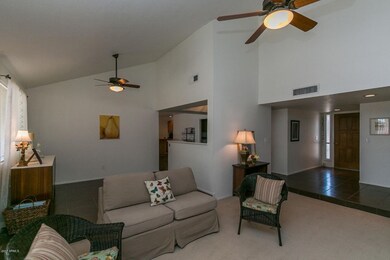 Vaulted Living Room