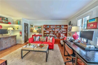Gracious and sunny living area
