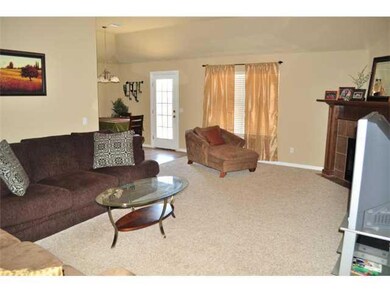 Living Room. The living area is spacious and open,