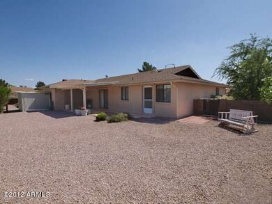 rear of home - large lot