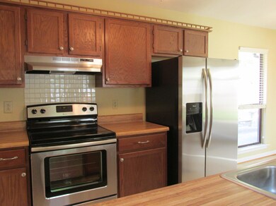 New stainless steel appliances