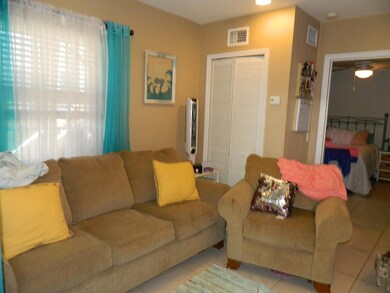 Unit A living room
