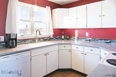 Beautiful bright kitchen equipped with newer sink