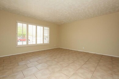 Living Room with Plantation Shutters