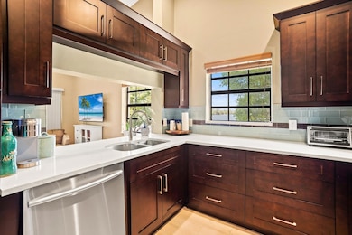 Lake views from every window