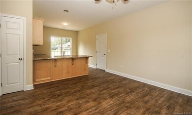 Open floor plan.