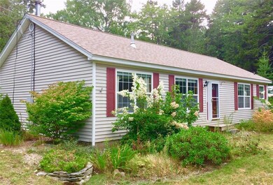 Exterior front of home with front...