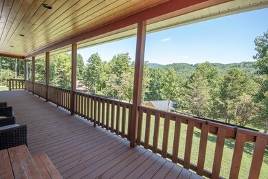 Long Range Mountain views from the Porch