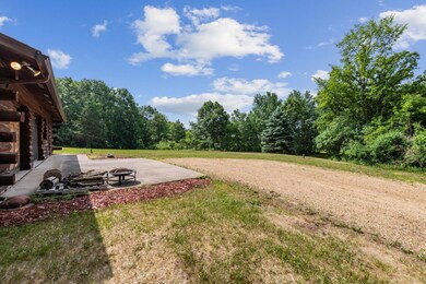 View out the front door.
