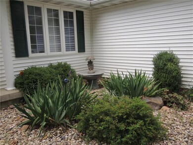 Front Of Home Land Scape With Fountain That Stays 