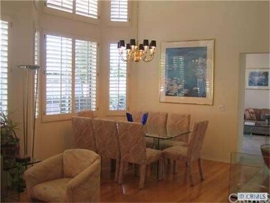 Another view of the living room/dining room combin