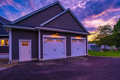 Oversized 2 car garage with walk out