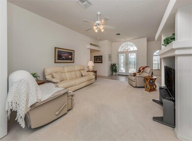 Living room to foyer
