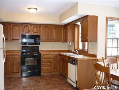 Kitchen. Warm wood tones and lots of natural light