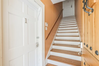 Front entry way up to unit 2.