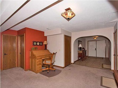 Opens to Family Room