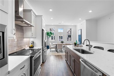 Lovely kitchen with open concept! Pictures of Model home.