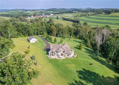 Private and quiet.  Spacious home with 21+ acres. 