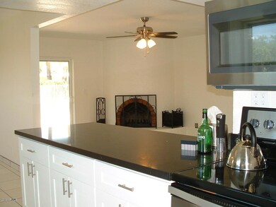 Kitchen Open to Family-room