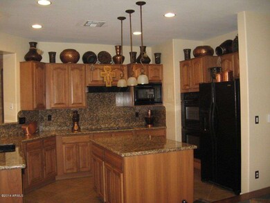 Kitchen w/Black Appliances