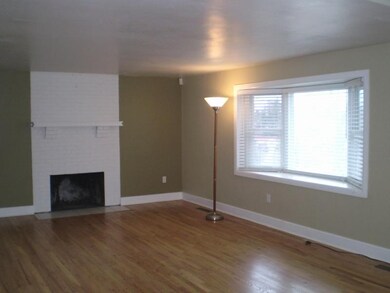 Living Room. Spacious living room with hardwood fl