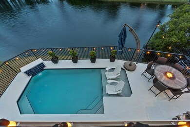 Pool Overlooking the Lake