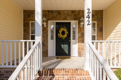 Covered Porch Entrance