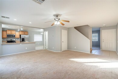 Great room, with a view of the Den