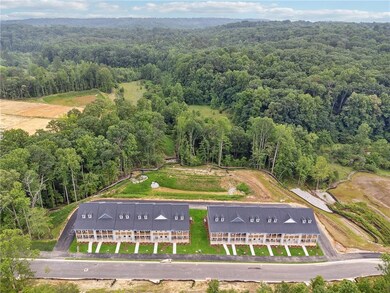 Overhead view of PBG's first 2 Townhome Buildings! We are so excited about these homes!