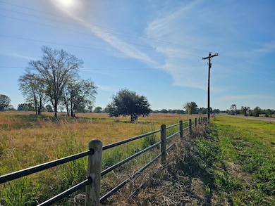 View of yard with a rural view