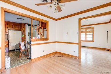 Additional view from the formal dining room.