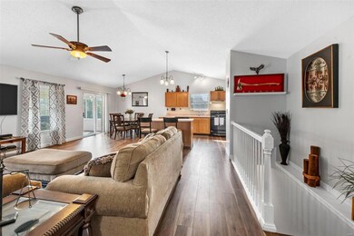 Vaulted Great Room and Kitchen