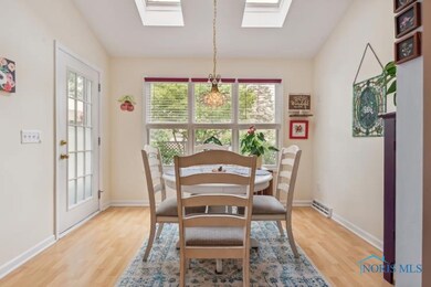 Breakfast nook/dining area with patio access
